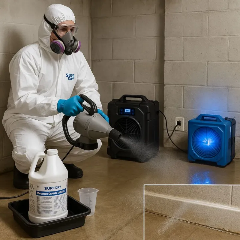 Sanitization and Odor Removal process in Midwest City, OK
