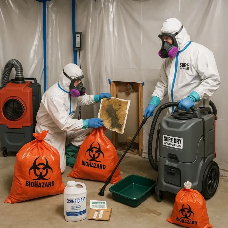 Contaminated Water Handling Protocols process in Midwest City, OK