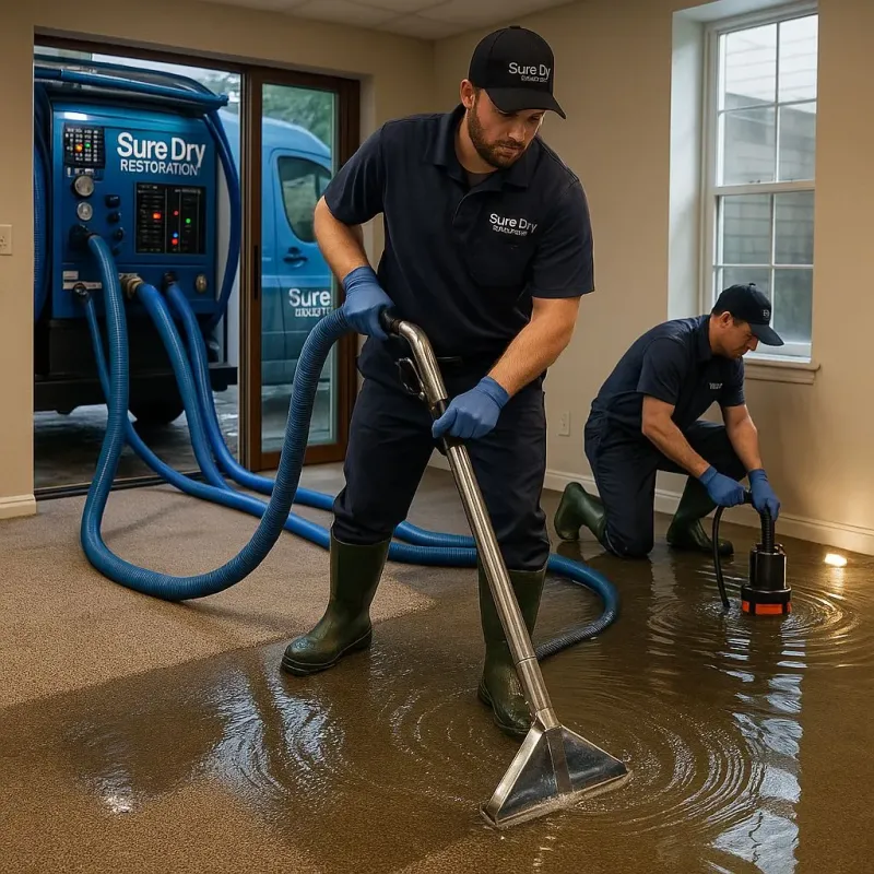 Water Extraction and Removal process in Midwest City, OK